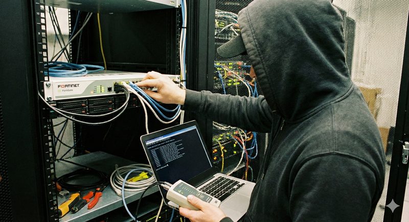정보통신공사 - 방화벽(Fortinet) 설치 및 네트워크 구성 작업
